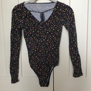Hollister Flower Bodysuit